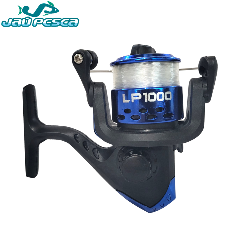 Kit de Pesca 04 Vara + Molinete e Saquinho Albatroz