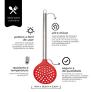 Escumadeira 35,5cm Inox VR - Mimo Style