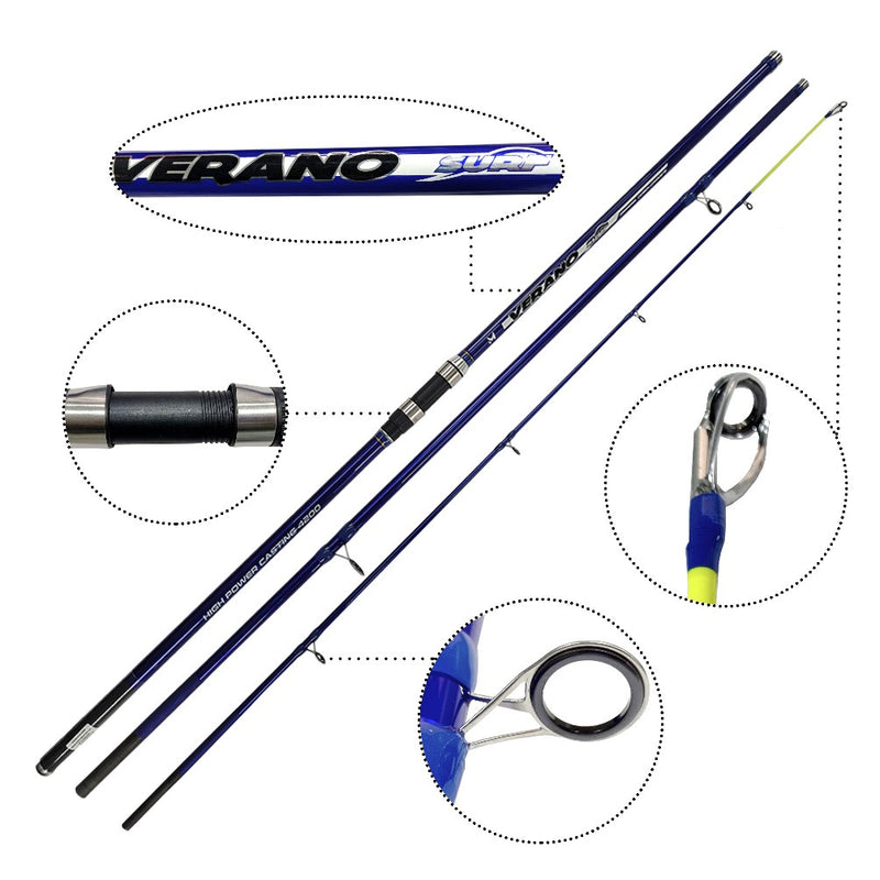 Vara Molinete Praia VERANO SURF 200g Marine Sports