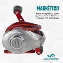 Carretilha SPIDER BG 300 Graphite Red 7.0:1 5+1 15kg