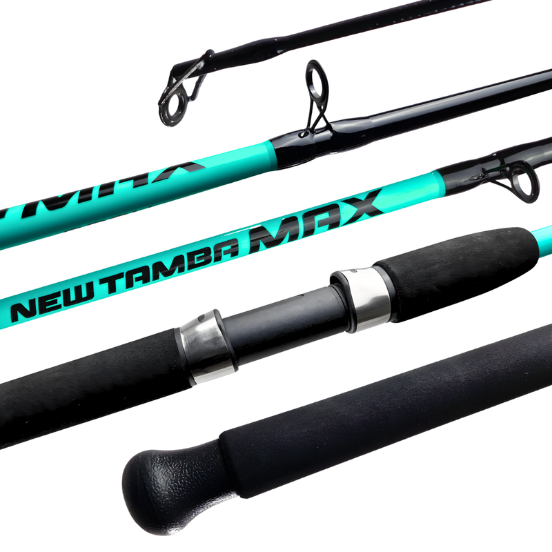 Kit Vara New Tamba Max 30-60lbs 2,40 + Molinete Austin 5000 - Jaú Pesca - Acqua