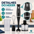 Mixer 3 em 1 200W com Copo e Processador – Agratto