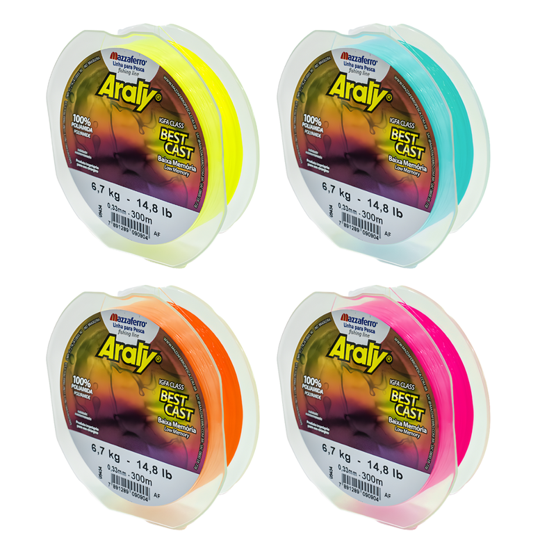 Linha Mono Araty Best Cast 300m Mazzaferro