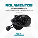 Kit De Pesca Crobat Laranja (Vara + Carretilha) Maruri