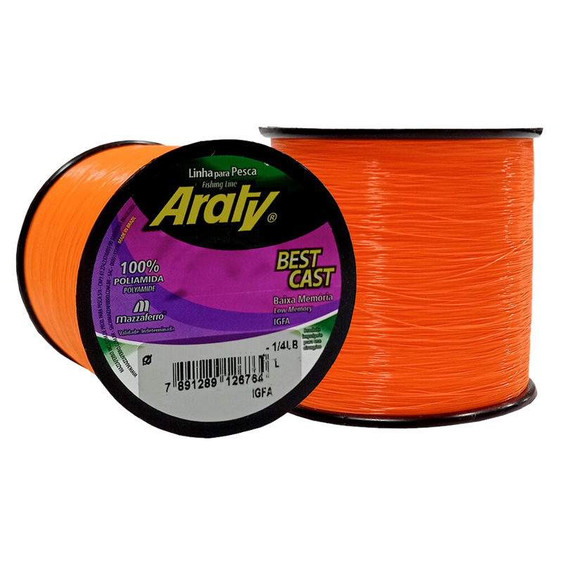 Linha Mono Araty Best Cast 1/4lb 115g Mazzaferro