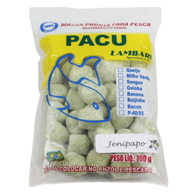 Massa de pesca Pacu 100gr Lambari Pesca