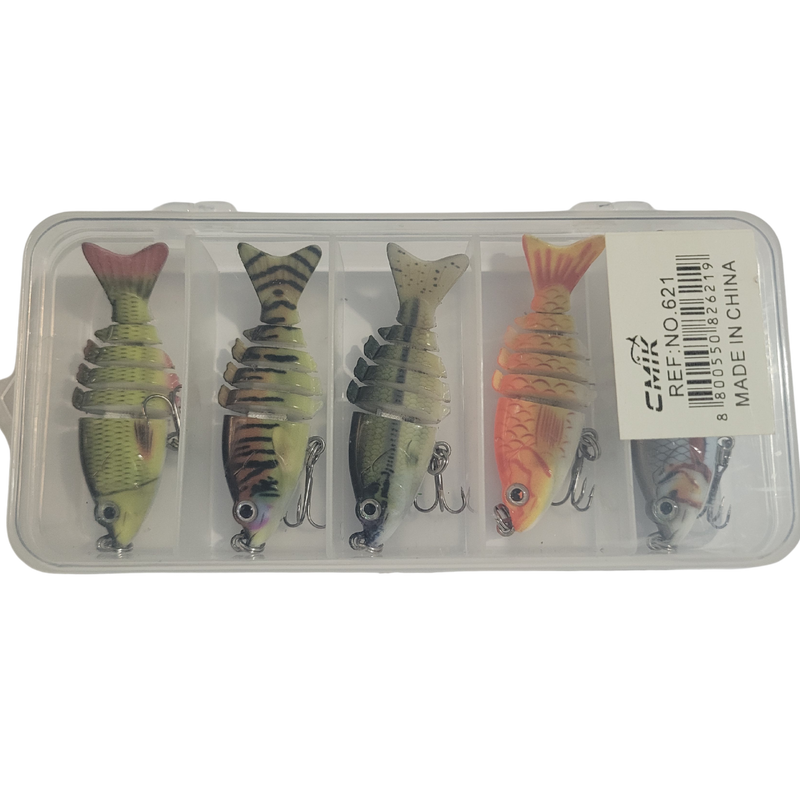 Isca Artificial Lambari Articulado ref. A238 ZR Pesca
