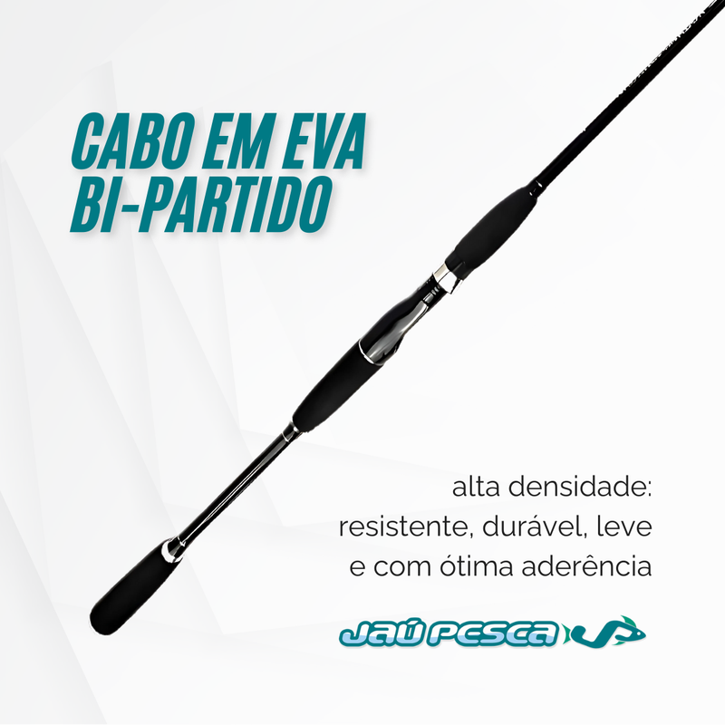 Vara Molinete AROEIRA CARBON 2102 2,10mt 7-14lbs Albatroz Fishing
