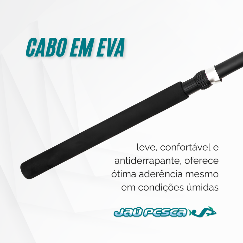 Vara Molinete Solomon 15 lbs Inteiriça Maruri - 1,35m