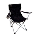 Cadeira Dobrável Alvorada com Porta Copo no Apoio de Braço