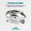 Carretilha F7 Eva8 12 Rol. Vel. de 8.5:1 Drag 4kg