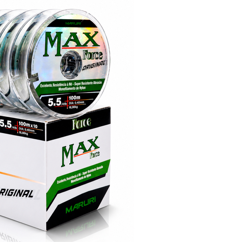Linha de Pesca Max Force Maruri 1000m – Maruri