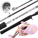 Kit Vara New Diamond 1,68m + Carretilha S22 e Linha mono