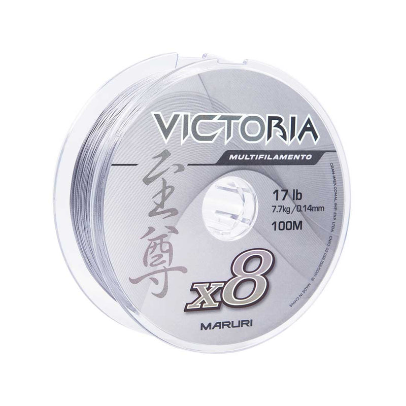 Linha Multi VICTORIA 8X  100m Maruri - Cinza