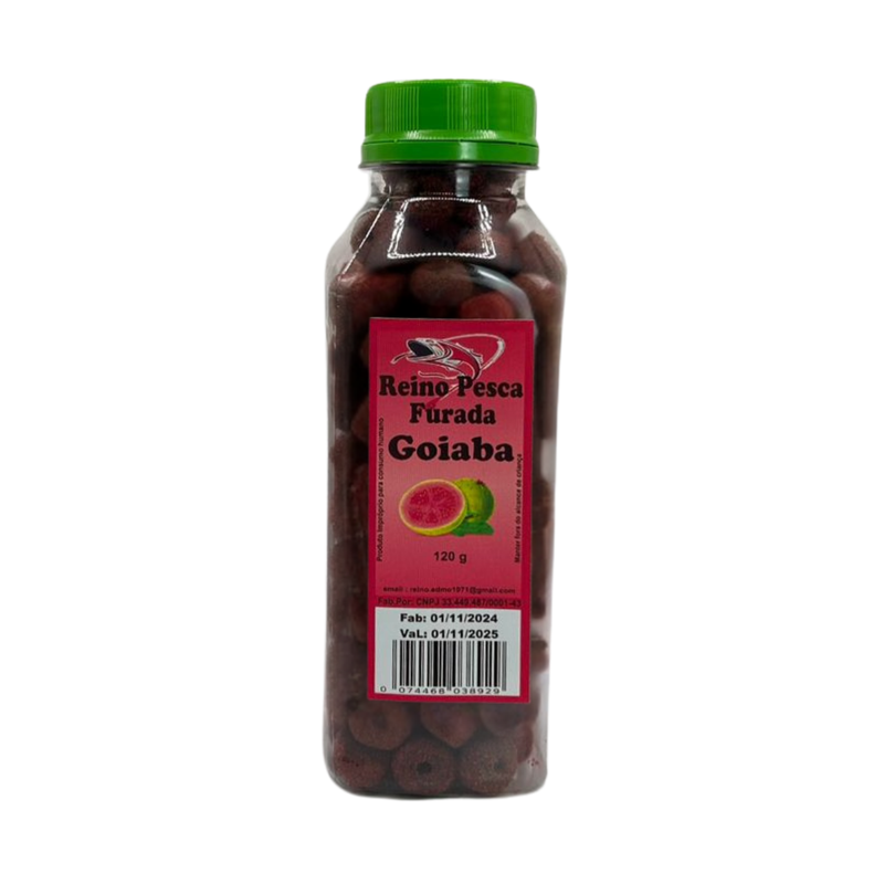 Ração Reino Rio Furada 120gr