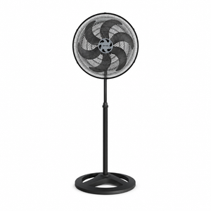 Ventilador de Coluna Turbo 6 Pás 50cm Preto 127V/220V - Ventisol
