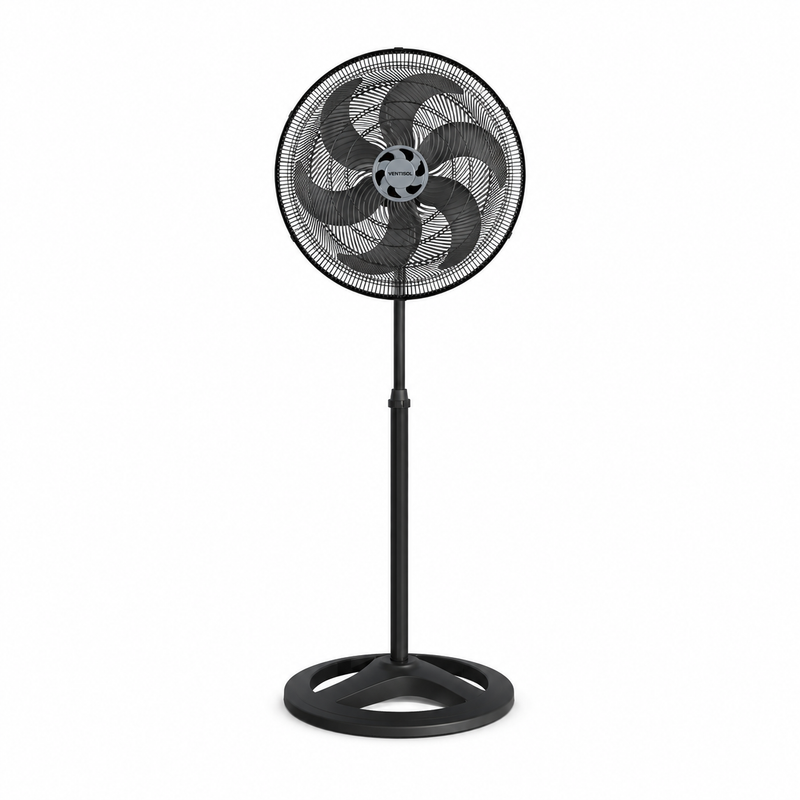 Ventilador de Coluna Turbo 6 Pás 50cm Preto 127V/220V - Ventisol