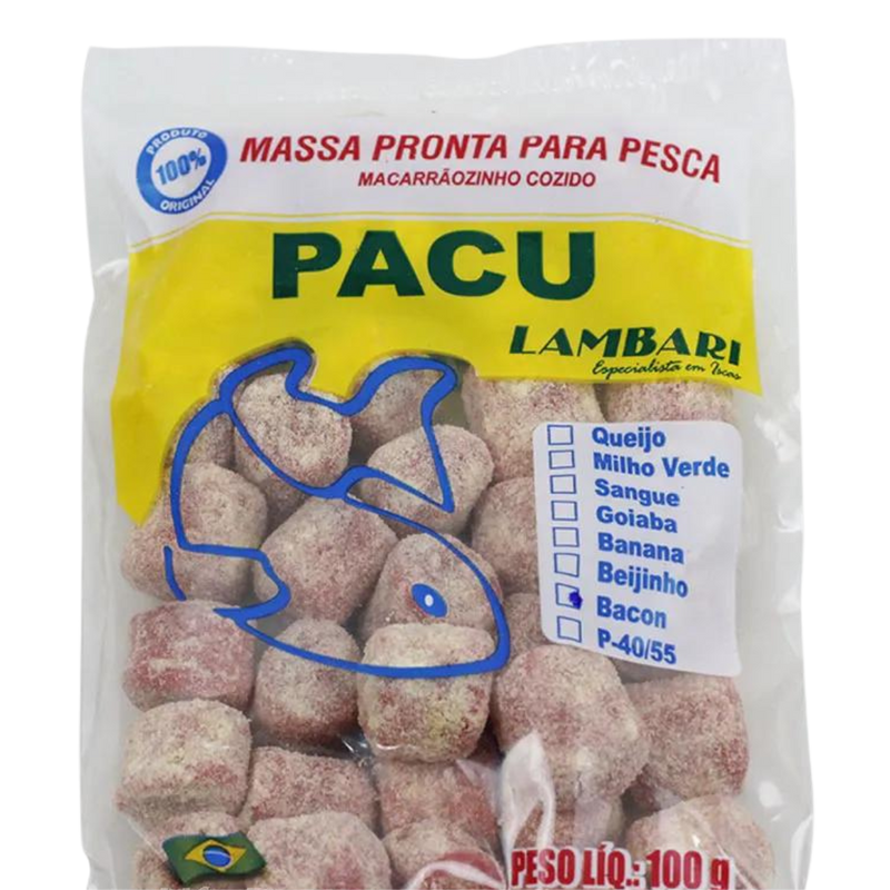 Massa de pesca Pacu 100gr Lambari Pesca