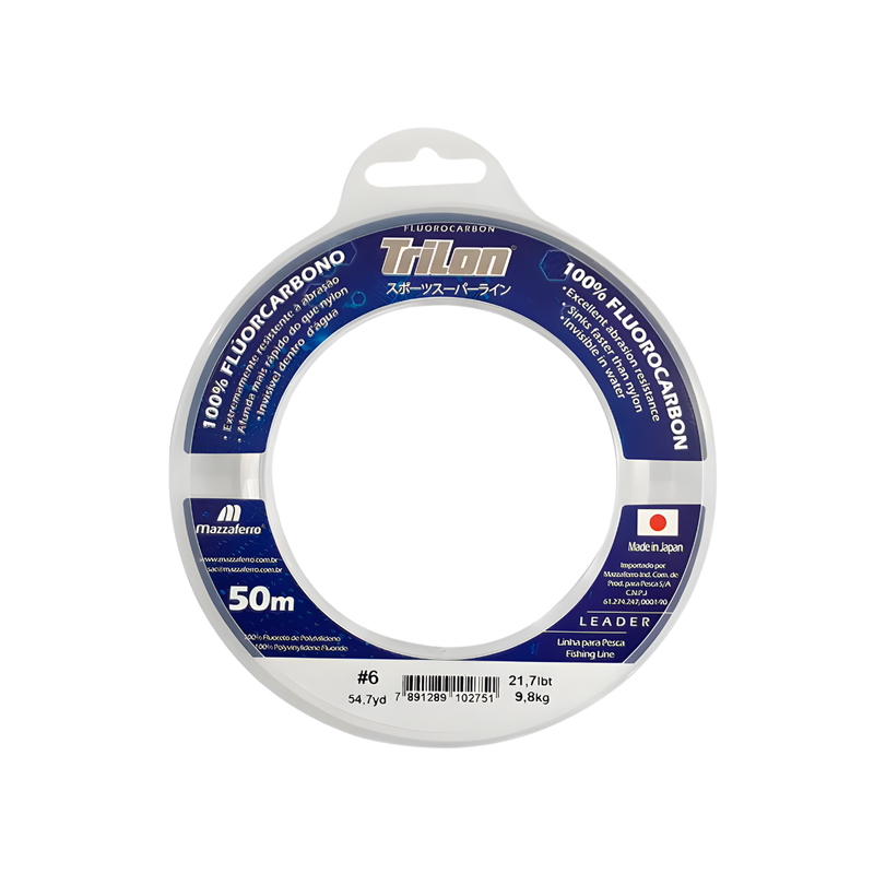 LINHA TRILON LEADER FLUORCARBONO 50M BCA