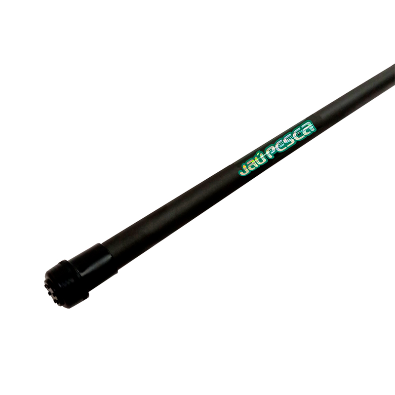 Kit De Pesca 02 Vara Telescópica Gomo Longo JP Traira 5,00m Verde Jaú Pesca e Ace