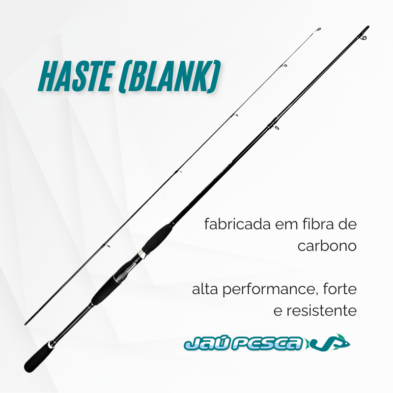 Vara Molinete AROEIRA CARBON 2102 2,10mt 7-14lbs Albatroz Fishing