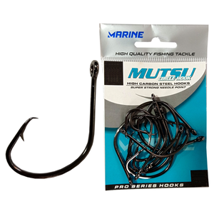 Cartela Anzol MUTSU Blacknickel Marine Sports