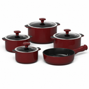 Jogo 5pçs Panelas Cerâmica Slim - Ceraflame