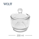 Açucareiro Cristal com Colher Pearl 200ml - Wolff