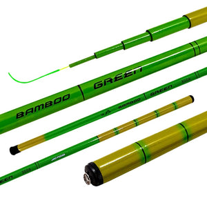 Vara Telescópica Lisa Green Bamboo Jaú Pesca