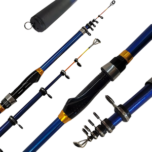 Vara Telescópica Molinete Ultra Light Josby Jaú Pesca