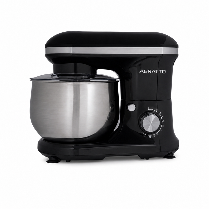 Batedeira Planetária Supremma 5L 700W Preta - Agratto