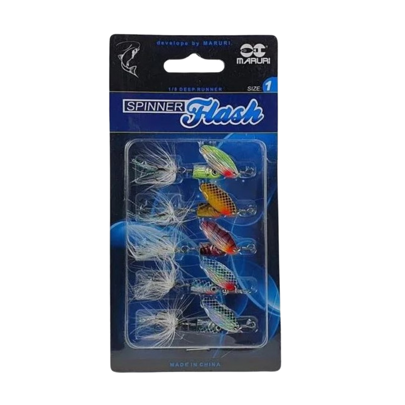 Isca Artificial Spinner Flash Maruri