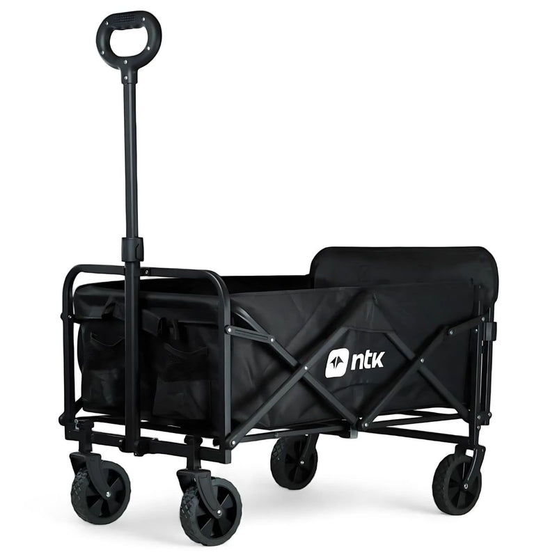 Carrinho Dobrável Transport P 67cm até 80kgl para Camping Preto NTK