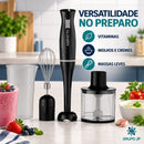 Mixer 3 em 1 200W com Copo e Processador – Agratto