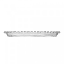 Travessa Cristal Oval Coração 25cm x 13cm x 2,5cm - Lyor