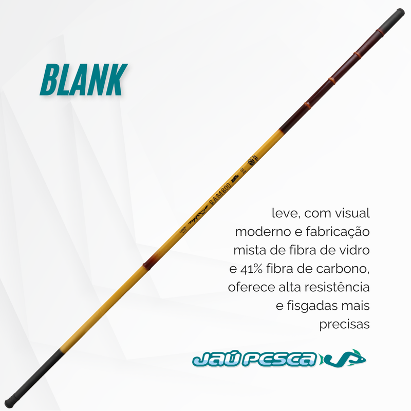 Vara Telescópica BAMBOO Albatroz Fishing