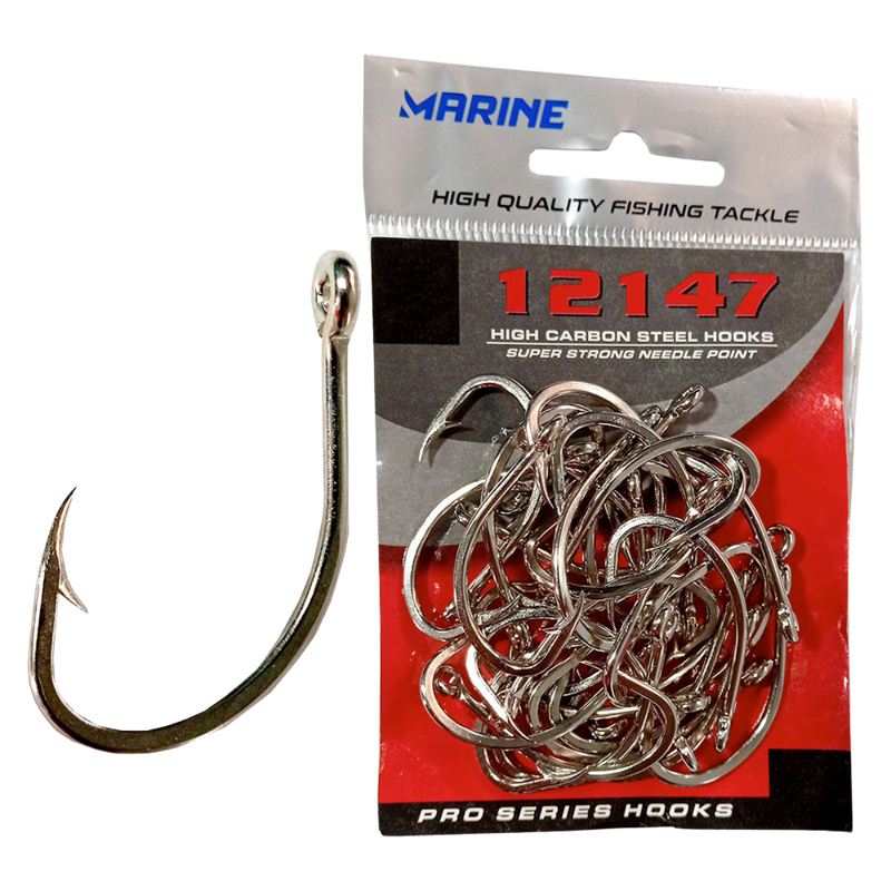 Cartela Anzol 12147 High Carbon Steel Marine Sports