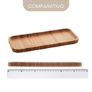 Bandeja de Bambu  Hire 28cm x 11cm x 1,5cm - Lyor