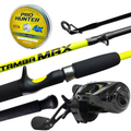 Kit Vara New Tamba+ Carretilha New CROBAT + Linha Multi 40lb