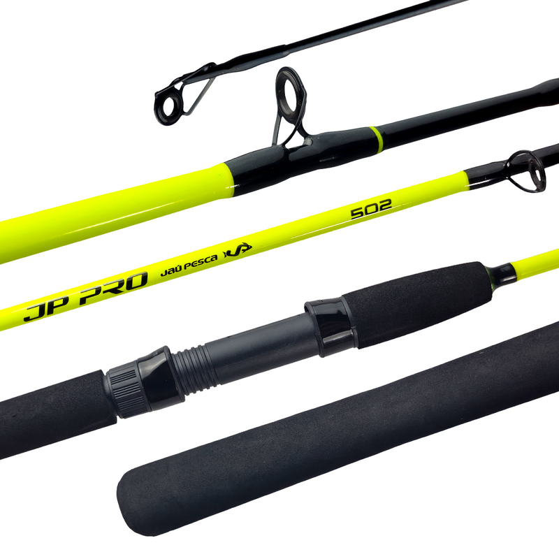 Vara Molinete JP PRO 10-20lbs/12-25lbs 4 Cores - Jaú Pesca