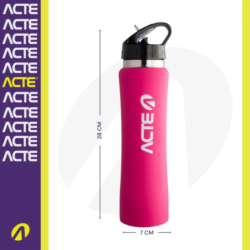 SQUEEZE TERMCO EMBORRACHADO 500ML ROSA