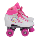Patins Quad Love Unicórnio Branco tamanho 35 (P88)/Belfix