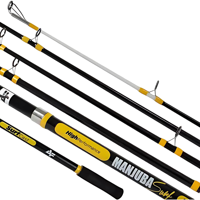 Vara Molinete MANJUBA 3 Partes Albatroz Fishing