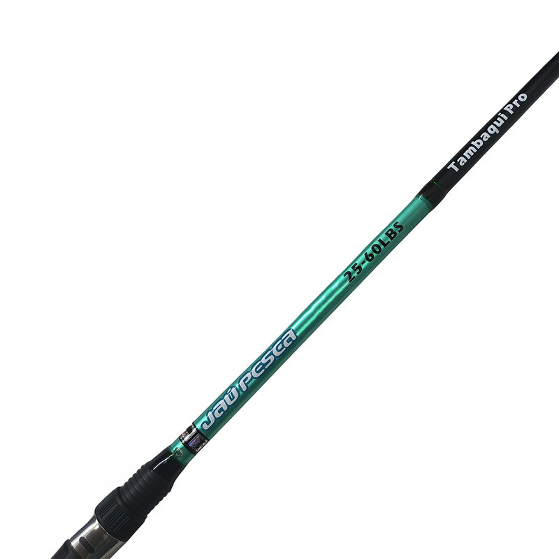 Kit Pesca Vara Carretilha JP TAMBAQUI PRO 2,10 + Carretilha LX400 Esquerda + Linha Multi
