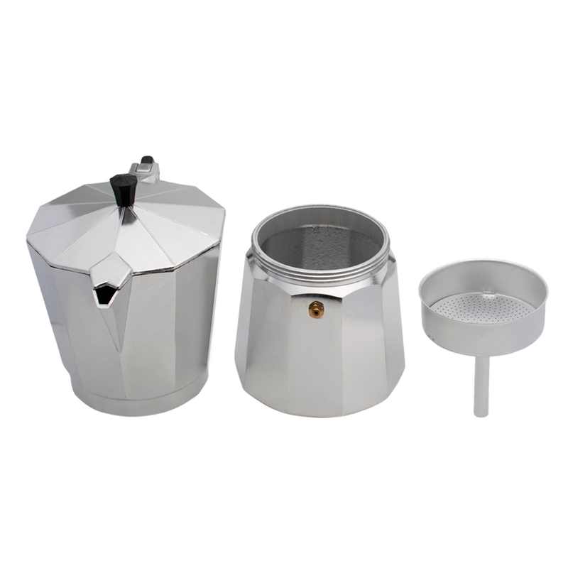 Cafeteira Alumínio Para 12 Xicaras - Mimo Style
