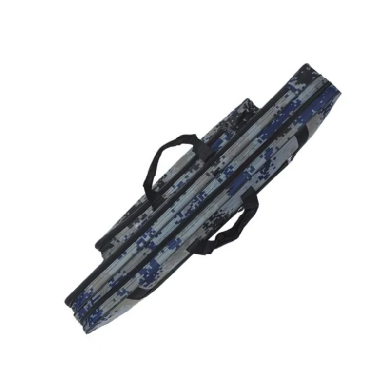 Bolsa Porta Vara De Pescar 2 Divisórias + Bolso Lateral