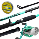 Kit Vara New Tamba + Carrerilha Spider BG+ Linha Multi 40lbs