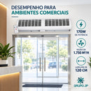 Cortina de Ar 120cm com Controle Remoto 220V - Agratto