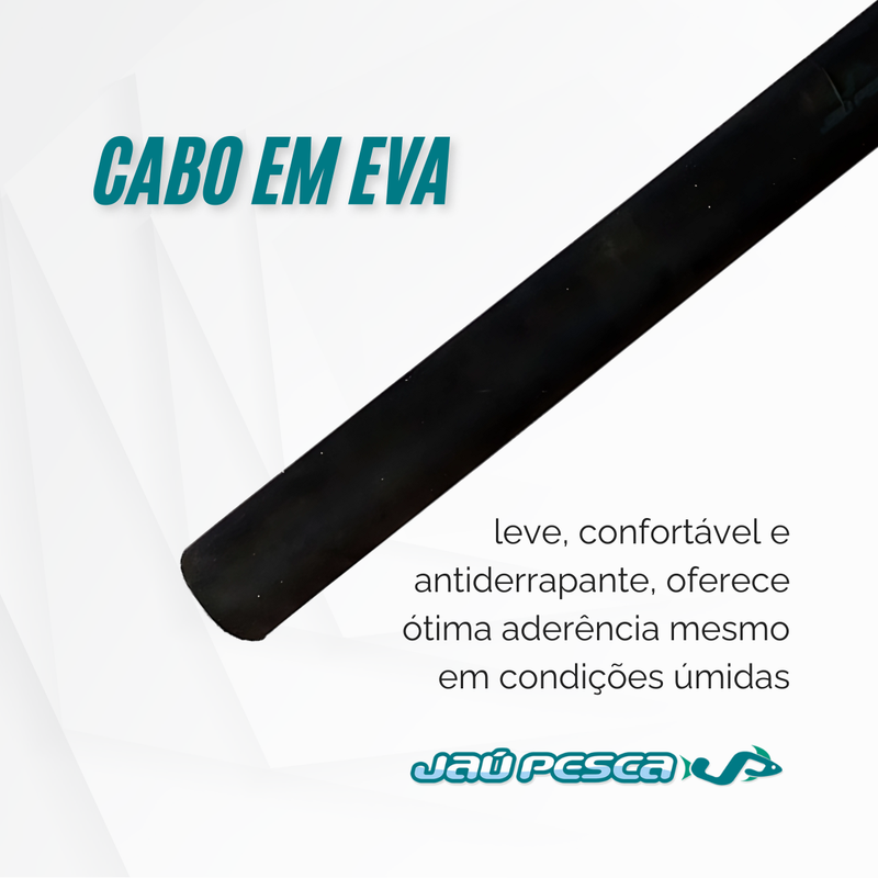 Vara Molinete 1,50 mts 2 Partes