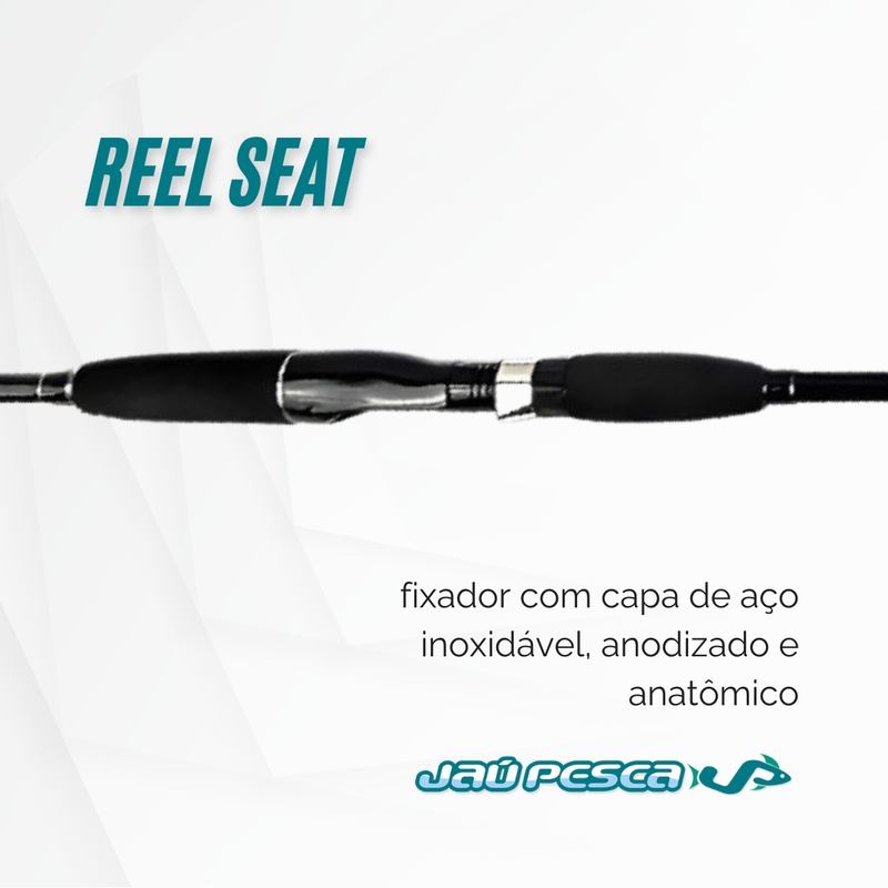 Vara Molinete AROEIRA CARBON 2102 2,10mt 7-14lbs Albatroz Fishing